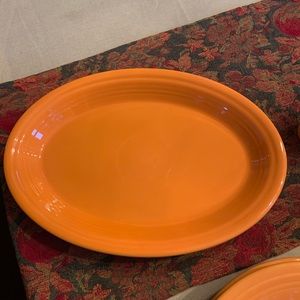 Fiestaware Tangerine Large Platter